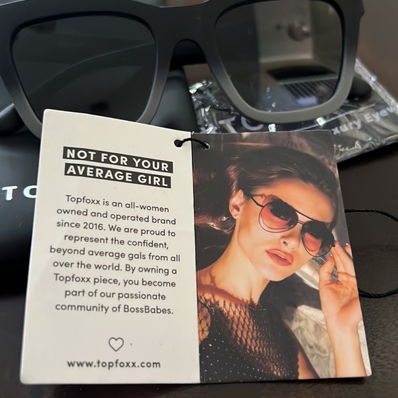 TOPFOXX COSMO BLACK & GREY GLASSES. - Picture 11 of 11